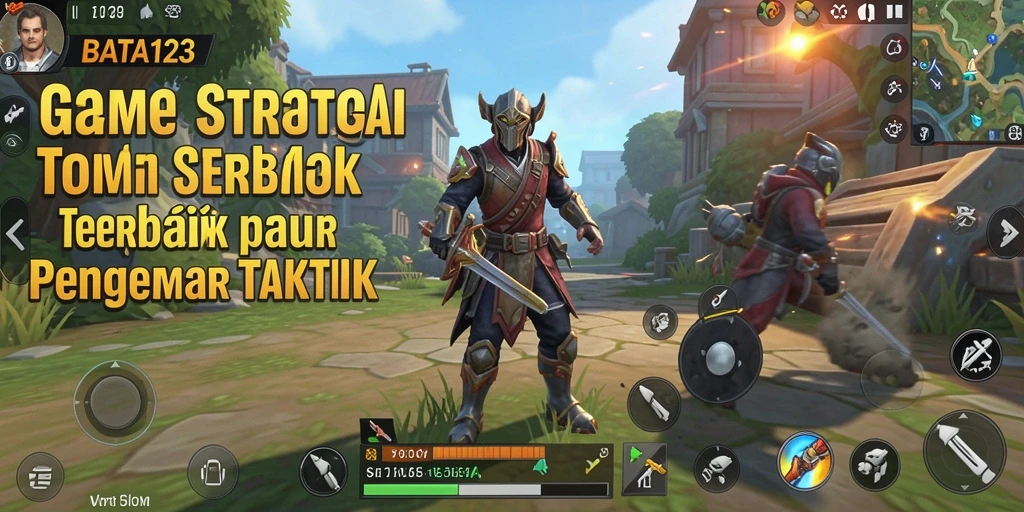 Tampilan seru pertempuran strategi di BATA123.