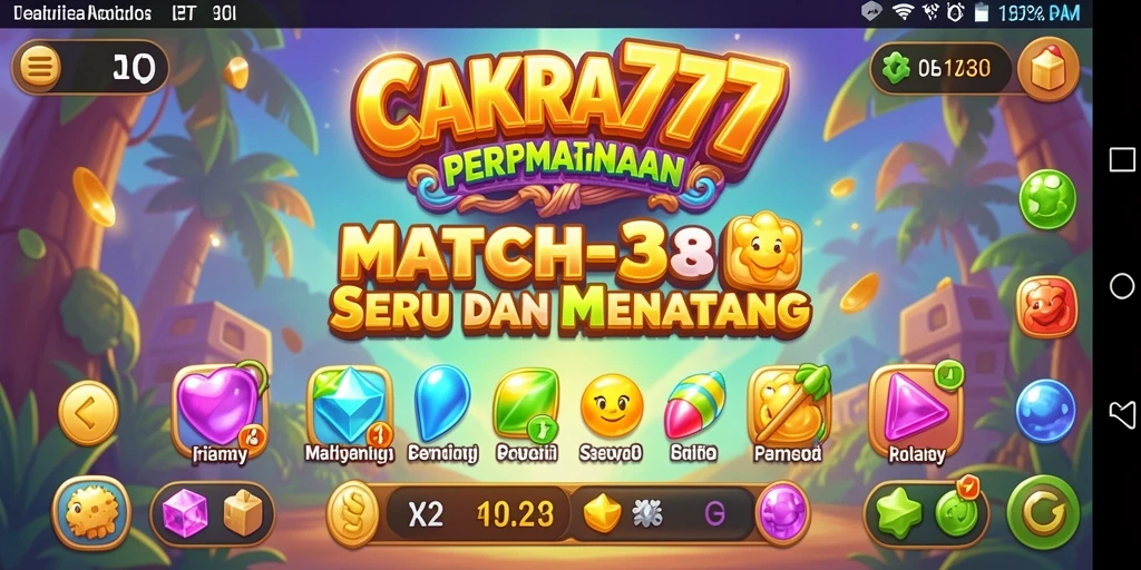 Tampilan gameplay seru dan menarik dari CAKRA777.