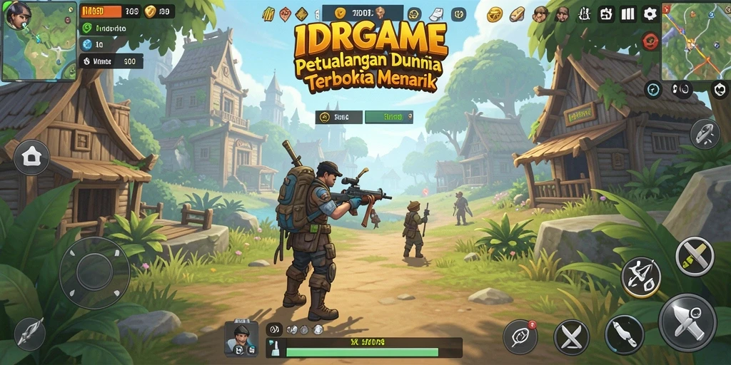 Screenshot menampilkan gameplay Open World IDRGAME yang menarik.