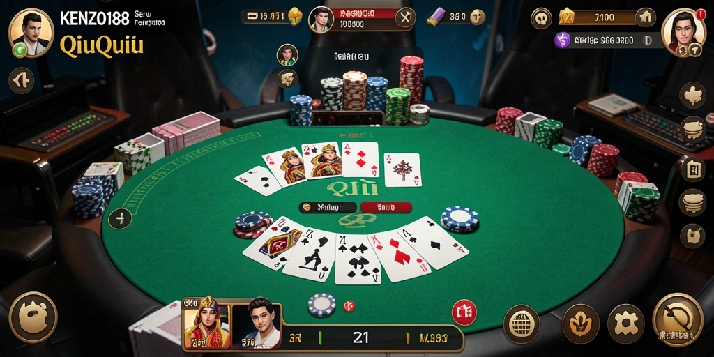 Tampilan gameplay seru KENZO188 yang menantang pemain.