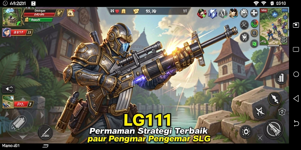 Menampilkan aksi gameplay mendebarkan dan strategi dalam LG111.