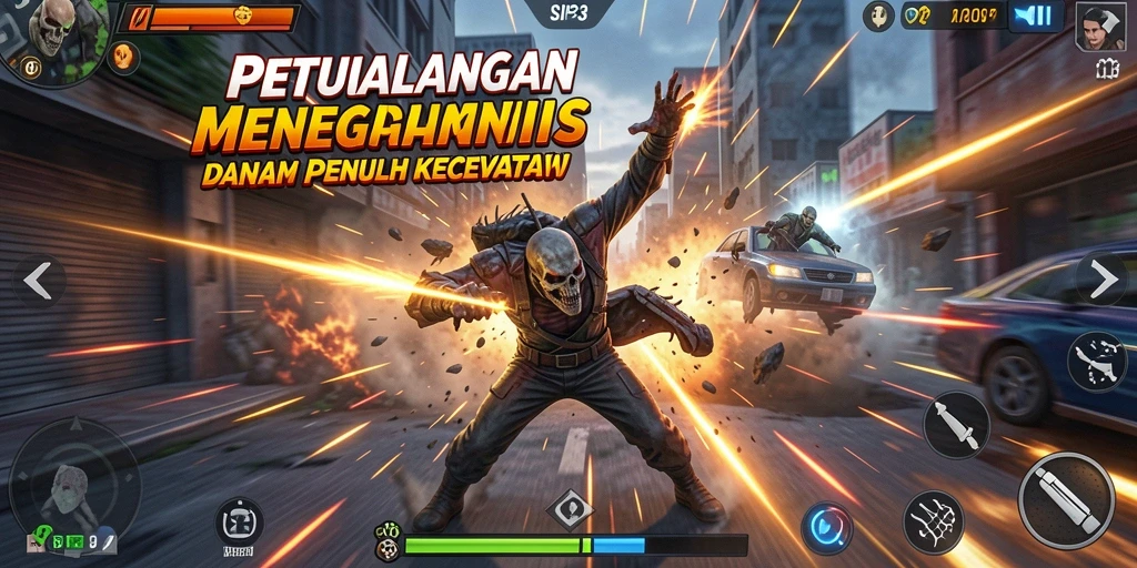 Tampilan gameplay SIP33 yang menegangkan dan penuh aksi.