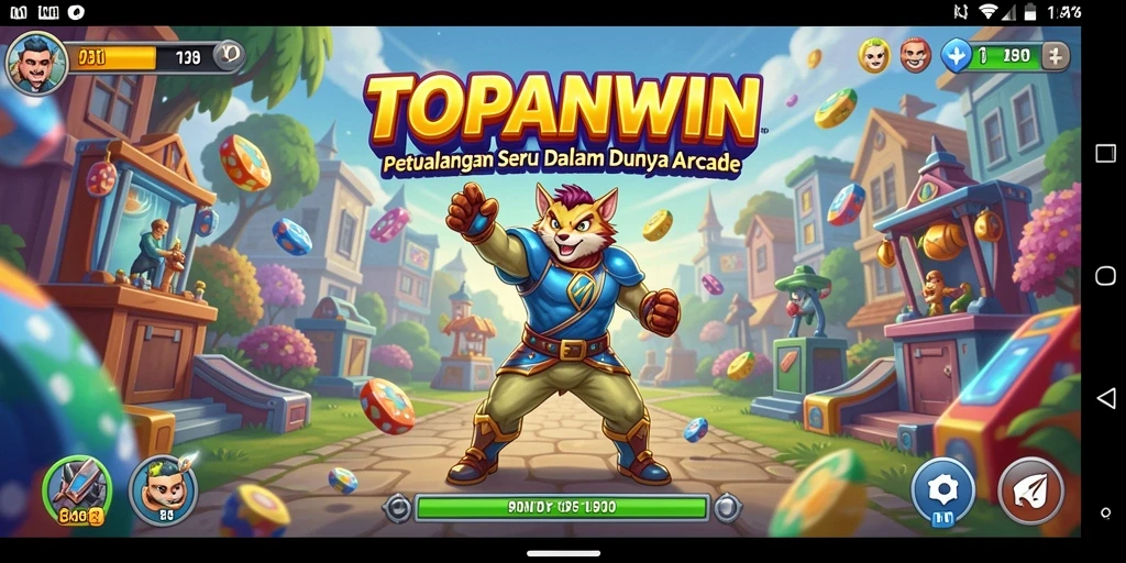 Tampilan gameplay seru dari TOPANWIN yang penuh tantangan.