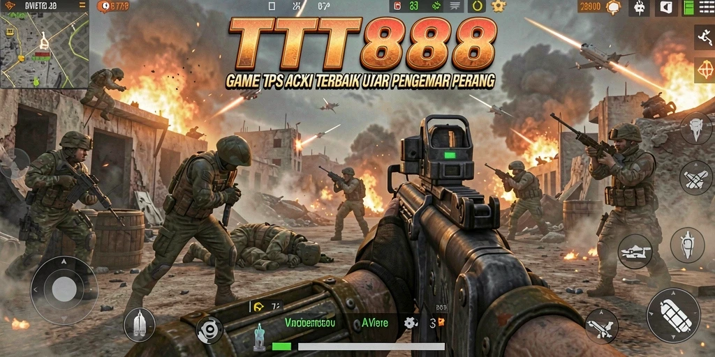 Menampilkan gameplay mendebarkan dari TTT888.