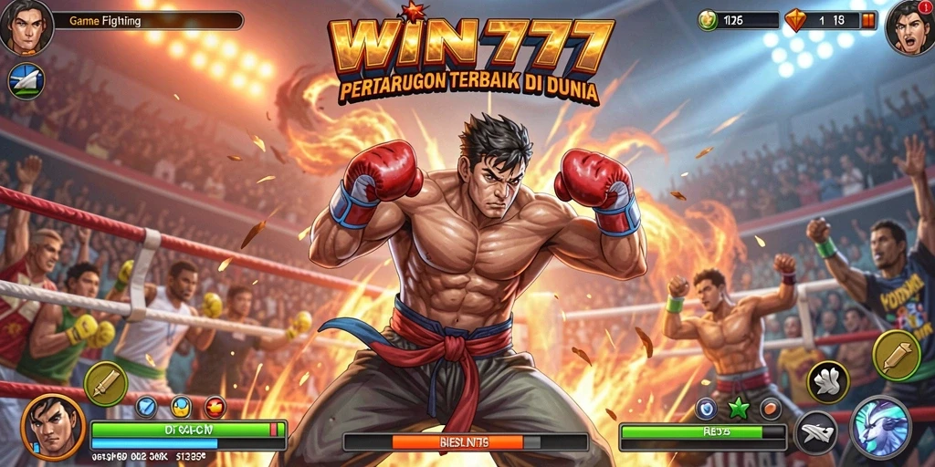 Tampilan gameplay yang intens dan mendebarkan di <strong>WIN777</strong>.